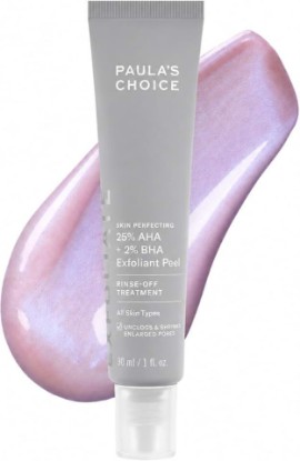Picture of Paula's Choice SKIN PERFECTING 25% AHA + 2% BHA Face Exfoliant Peel 1 Fl Oz | Rinse-Off Facial Exfoliant Treatment for All Skin Types, Fragrance-Free
