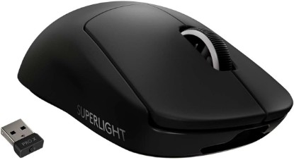 Picture of Logitech G PRO X Superlight Wireless Gaming Mouse - Black | Ultra-Lightweight, 25600 DPI, 5 programmable buttons, long battery life, PC and Mac compatible