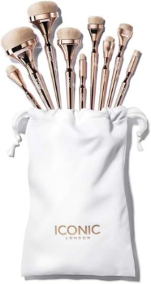 Picture of ICONIC LONDON HD Blend Brush Set | Luxury Makeup Brushes, Buff & Blend