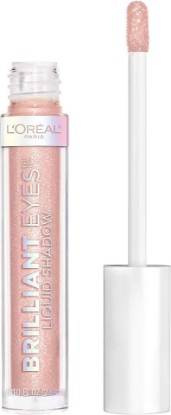 Picture of L'Oreal Paris Brilliant Eyes Shimmer Liquid Eye Shadow, Longwearing Lasting Shimmer, Crease Resistant, Flake-Proof, Precision Applicator, Quick Dry, Non-Greasy, Paradise Star, 0.1 oz.