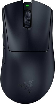 Picture of Razer DeathAdder V4 Pro Wireless Gaming Mouse, 8K Polling Rate, 56g, Black | HyperSpeed Wireless Gen-2, Optical Scroll Wheel, Optical Switches Gen-4, Focus Pro 45K Sensor Gen-2, Up to 150 Hr Battery ECOLOGO