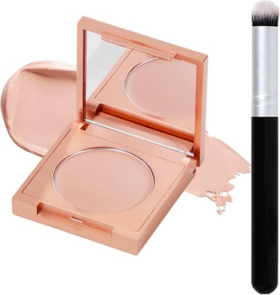 Picture of Colored Clay CC Undereye Corrector - Color Corrector for Dark Circles with Brush, Natural Coverage Concealer, Smooth, Hydrating Under Eye Concealer for Women & Men (01#Light-Medium Peach)
