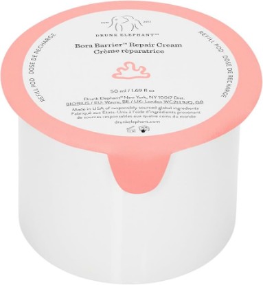 Picture of Drunk Elephant Bora Barrier Repair Cream - Ultra-Rich Moisturizer - Clean Clinical Skincare - Cruelty-Free - Dermatologist-Tested - Free of Essential Oils, Silicones, and Fragrance