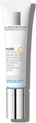 Picture of La Roche-Posay Redermic C Vitamin C Eye Cream with Hyaluronic Acid, 0.5oz | Eye cream with Centella Asiatica that helps reduce wrinkles for an anti-aging effect. Suitable for daily use.