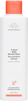 Picture of Drunk Elephant E-Rase Milki Micellar Water - 240 ml/8 fl oz - Mild No-Rinse Formula - Clean Clinical Skincare - Cruelty-Free - Dermatologist-Tested - Free of Essential Oils, Silicones, and Fragrance