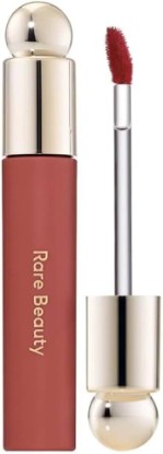 Picture of Rare Beauty by Selena Gomez Soft Pinch Tinted Lip Oil, Delight -rose brown.