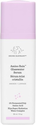 Picture of Drunk Elephant Amino Rain Glasswater Serum - 30 ml/1 fl oz - Clean Clinical Skincare - Cruelty-Free - Dermatologist-Tested - Free of Essential Oils, Silicones, and Fragrance