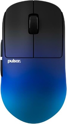 Picture of Pulsar Gaming Gears X2H Crazylight Wireless Gaming Mouse, Mini, BadSeed | Ultra Lightweight 1.30 oz (37g), Symmetrical, Inward Side, Back-Aggressive Hump, Relaxed Claw/Claw Grip, XS-1, 32K DPI, 8K