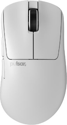 Picture of Pulsar Gaming Gears - Xlite V3 mini Wireless Gaming Mouse, Ultra Lightweight 1.83 oz (52 g), Ergonomic, Optical Switches, PAW3395 Optical Sensor (Mini, Wireless, White) (Renewed)