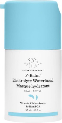 Picture of Drunk Elephant F-Balm Electrolyte Waterfacial - 50 ml/1.69 fl oz - Deeply Hydrating Overnight Face Mask - Clean Clinical Skincare - Cruelty-Free - Free of Essential Oils, Silicones, and Fragrance