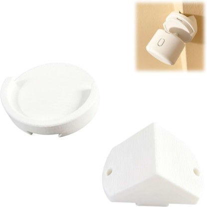 Picture of Corner Wall Mount Compatible with Aqara FP300, Inside Corner Placement Holder, Secure Lock-in Bracket, Includes Screws