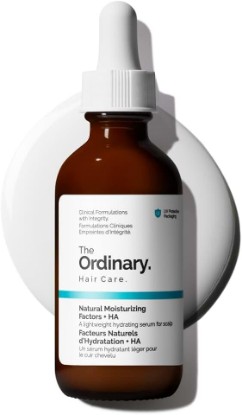 Picture of The Ordinary Hair Care Natural Moisturizing Factors + Hyaluronic Acid, Lightweight Hydrating Scalp Serum with Hyaluronic Acid and Squalane, 2 Fl Oz GreenCircle Sustainable Energy Practices