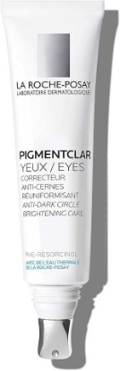 Picture of La Roche-Posay Pigmentclar Eye Cream with Caffeine for Dark Circles, 0.5oz | Caffiene eye cream that brightens the under eye area and helps target dark circles. Suitable for daily use.
