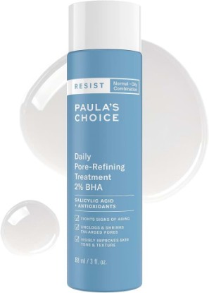 Picture of Paula's Choice RESIST Pore Refining Treatment 2% BHA Exfoliant, 3 Fl Oz | Face Exfoliator with Salicylic & Hyaluronic Acid for Oily, Normal & Combination Skin