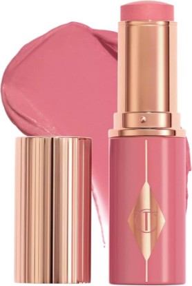 Picture of Charlotte Tilbury Unreal Healthy Glow Blush Stick - Buildable Cream Makeup with a Skincare-Infused Formula - Easy to Use, Blendable & Leaves Skin with a Luminous Sheen