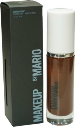 Picture of MAKEUP BY MARIO SurrealSkin Liquid Foundation, Liquid Formula, Vegan, Long-wearing coverage, Hydrating, Natural Finish, Size 30 mL (30W - dark deep with warm undertone)
