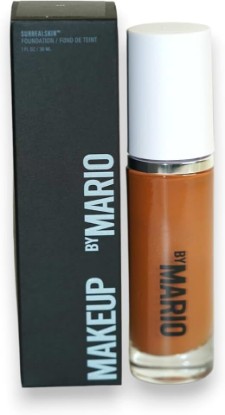 Picture of MAKEUP BY MARIO SurrealSkin Liquid Foundation, Liquid Formula, Vegan, Long-wearing coverage, Hydrating, Natural Finish, Size 30 mL (22C - medium dark with cool undertone)