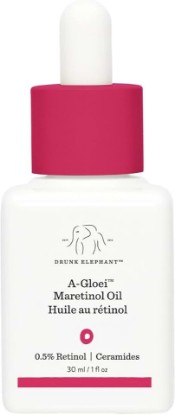 Picture of Drunk Elephant A-Gloei Maretinol Oil - 30 ml/1 fl oz - Gentle 0.5% Retinol Face Oil - Clean Clinical Skincare - Cruelty-Free - Free of Essential Oils, Silicones, and Fragrance