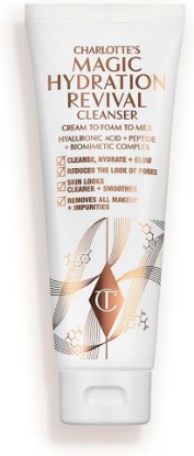 Picture of Charlotte Tilbury Magic Hydration Revival Facial Cleanser - Gentle, Foaming Face Wash to Hydrate, Revive & Prime Skin - Helps Reduce the Appearance of Pores While Removing Makeup & Impurities