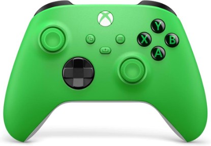 Picture of Xbox Wireless Gaming Controller | Velocity Green | Consoles, PCs, TVs, mobile, and more | Textured Grip | Wireless, Bluetooth, USB-C Connectivity