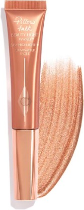 Picture of Charlotte Tilbury Beauty Light Wand Liquid Highlighter Makeup - Soft-Focus Highlighter & Blush for Cheeks - Pearlescent, Weightless Radiant Finish [Amazon-developed Certification] Compact by Design