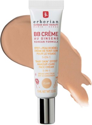 Picture of Erborian BB Cream SPF 20, Tone-Evening, Korean Skincare Makeup Hybrid | Moisturizing, concealing, medium buildable coverage, natural matte finish, blurring, smoothing, lightweight, skin tint