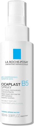 Picture of La Roche-Posay Cicaplast B5 Spray, Face Mist for Skin Barrier Repair 3.38oz | Soothing touch-free face & body spray with panthenol and centella asiatica. Sensitive skin, dermatologist tested.