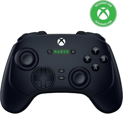Picture of Razer Wolverine V3 Pro Wireless Gaming Controller: Licensed for Xbox Series X|S, Xbox One, Windows PC - 6 Remappable Buttons - Fast Triggers - Customizable Thumbsticks - Wired Tournament Mode - Black | Xbox Series X & S Licensed, Windows PC, 6 Remappable Buttons, Fast Triggers, Customizable Thumbsticks, Wired Tournament Mode ECOLOGO