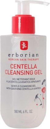 Picture of Erborian Cleansing Gel, Centella Asiatica Face Wash, Korean Skincare | Soothing, calming, gentle, pore clearing, impurity removal, balancing, hydrating, non-stripping, refreshing, daily use