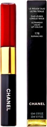 Picture of CHANEL LE ROUGE DUO ULTRA TENUE Ultrawear Liquid Lip Colour (176 Burning Red)