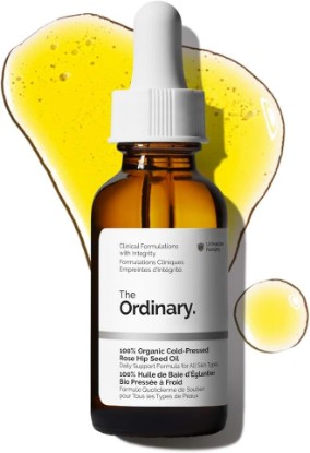 Picture of The Ordinary 100% Organic Cold-Pressed Rose Hip Seed Oil, Addresses Signs of Aging by Improving the Appearance of Uneven Skin Tone, Supporting Skin Elasticity, 1 Fl Oz GreenCircle Sustainable Energy Practices