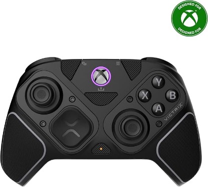 Picture of Turtle Beach Victrix Pro BFG Reloaded Wireless Gaming Controller for Xbox | Xbox Series X|S, Xbox One, PC, Modular, Fightpad Module, Hall-Effect Sticks, Triggers, 4 Remappable Buttons, Esports, Black