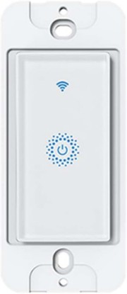Picture of Smart WiFi Switch - Wireless Smartphone Controlled Wall Light Switch, Compatible with Alexa, Google Home, IFTTT, Android & iOS - No Hub Required (1-Pack)