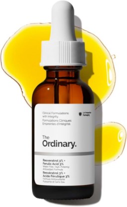 Picture of The Ordinary Resveratrol 3% + Ferulic Acid 3%, Antioxidant Serum for Anti-Aging, 1 Fl Oz GreenCircle Sustainable Energy Practices