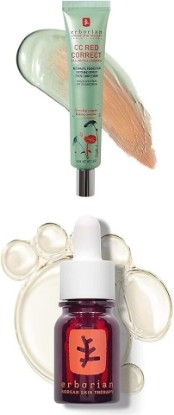 Picture of Erborian Color Correcting CC Red Correct & Multi-Perfecting Night Oil Serum Bundle
