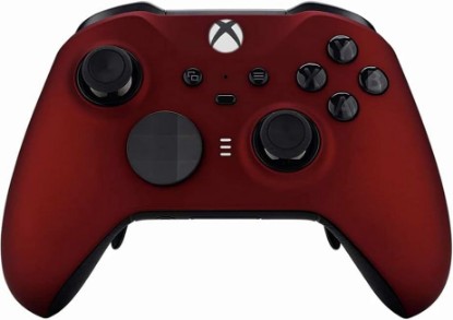 Picture of Custom Controllerzz Elite Series 2 Controller Compatible With Xbox One, Xbox Series S and Xbox Series X (Red)