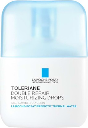 Picture of La Roche-Posay Toleriane Double Repair Moisturizing Drops, 1.69oz | Lightweight facial moisturizer with niacinamide and glycerin that hydrates skin barrier. Oil free and sensitive skin safe.