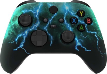 Picture of Custom Modded Series/One S Rapid Fire Gaming Controller With Custom Shell Drop Shot Jump Shot Quick Scope for All Games Compatible with Xbox (Lightning)