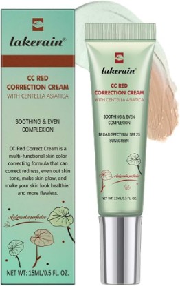 Picture of Color Correcting CC Cream with Centella Asiatica (Green, 01)