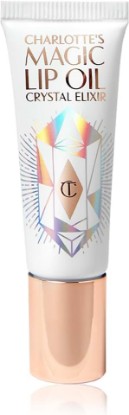 Picture of Charlotte Tilbury Magic Lip Oil - Hydrating Hyaluronic Acid, Non-Sticky | Lip Gloss Oil or Overnight Lip Mask - Hydrates, Smooths to Improve Appearance of Lip Lines - Clear Color with Shine Finish