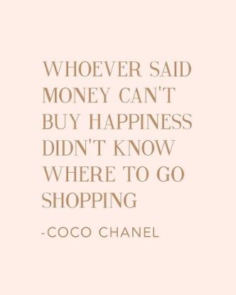 Picture of Fashion Wall Art Decor Gift for Women, Fashionista Glam Bathroom Bedroom Decor, Coco Chanel Positive Quotes, Couture Vanity Pink Wall Decor - 8x10 unframed print