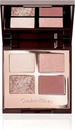Picture of Charlotte Tilbury Bigger, Brighter Eyeshadow Palette | Shimmer & Satin Matte Eyeshadow Quad with a Rich Powder Formula - Includes 4 Complementary Shades - Exagger-Eyes