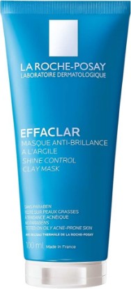 Picture of La Roche-Posay Effaclar Clay Face Mask for Oily Skin, 3.4oz | Clarifying face mask that unclogs pores and controls shine without over-drying oily skin. Sensitive skin safe.