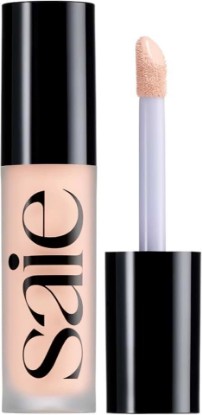 Picture of Saie Slip Tint Radiant Cream Concealer & All-Over Face Makeup - Concealer for Dark Circles, Redness & Blemishes - Lightweight Makeup Made with Hydrating Hyaluronic Acid - Shade 2 (0.17 oz)