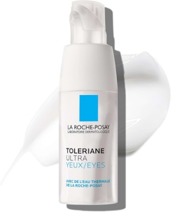 Picture of La Roche-Posay Toleriane Dermallergo Eye Cream for Sensitive Skin 0.68oz | Soothing moisturizer comforts sensitive skin. Allergy tested, fragrance free, alcohol free. Formerly Toleriane Ultra Eyes.