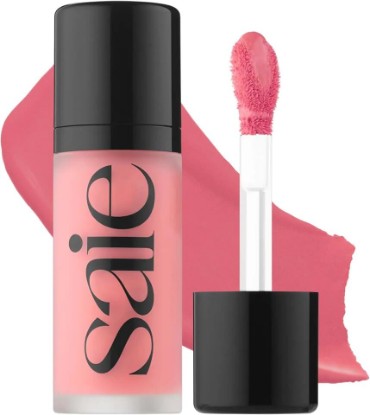 Picture of Saie Dew Liquid Blush for Cheeks, Sweetie (.40 oz) | Hydrating Liquid Cream Blush Stick with Skin-Loving Formula, Blendable, Dewy Blush for a Natural, Streak-Free Cheek Tint [Amazon-developed Certification] Compact by Design