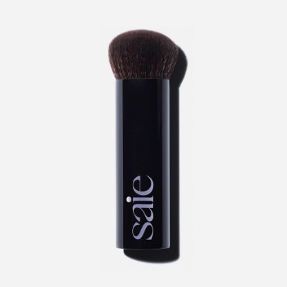 Picture of Saie The Big Liquid Foundation Brush (1 ct) | Soft, Multi-Use Dense Makeup Brush for Buffing & Blending Face Makeup, Made with Cruelty-Free, Synthetic Bristles