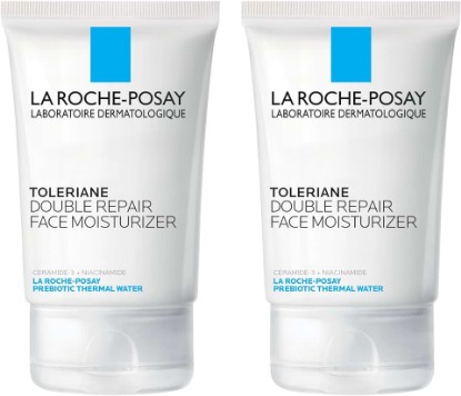 Picture of La Roche-Posay Toleriane Double Repair Face Moisturizer,Daily Moisturizer Face Cream with Ceramide and Niacinamide for All Skin Types,Oil Free,Fragrance Free,(Pack of 2)