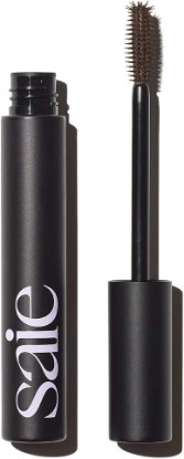 Picture of Saie Mascara 101 - Lash Lengthening Mascara for Thick, Bold, Lifted Lashes - Buildable Eye Makeup Formulated to Strengthen and Condition with Rich Nutrients - Brown (0.31 oz)