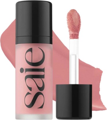 Picture of Saie Dew Liquid Blush for Cheeks, Lady (.40 oz) | Hydrating Liquid Cream Blush Stick with Skin-Loving Formula, Blendable, Dewy Blush for a Natural, Streak-Free Cheek Tint [Amazon-developed Certification] Compact by Design